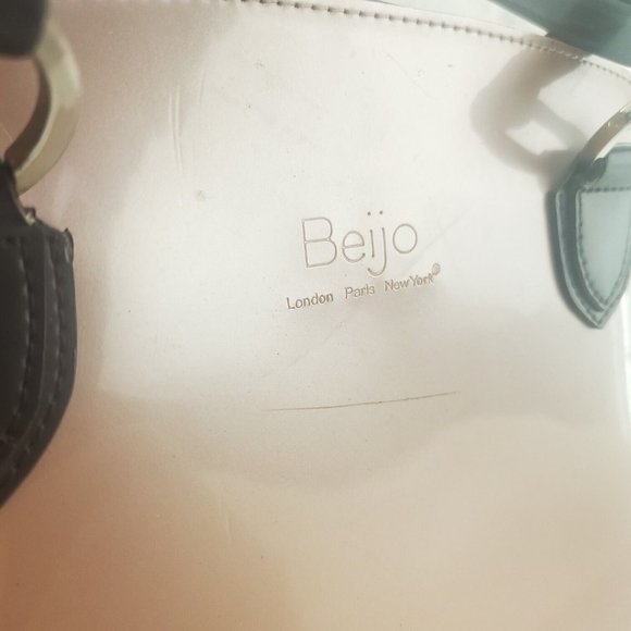 Beijo Womens Brown Leather Double Handles Zip Around Inner Compartments Handbag - Picture 3 of 14